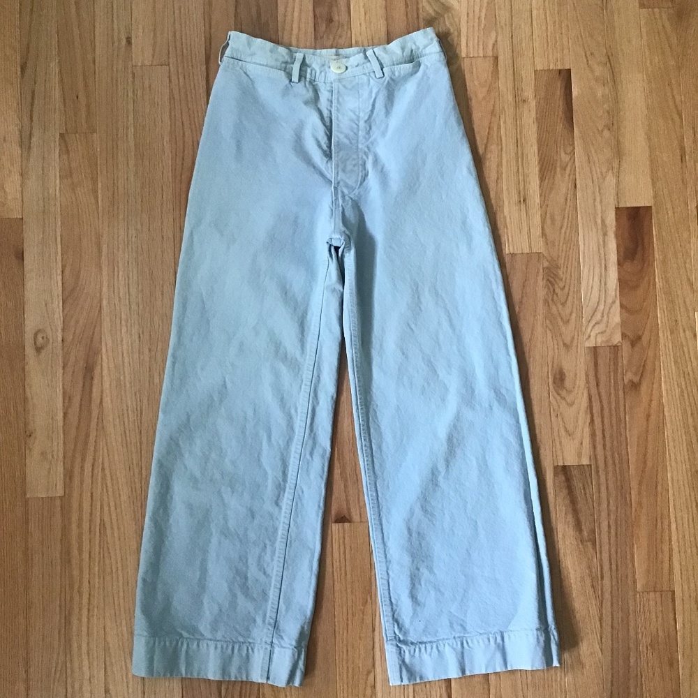 Jesse Kamm Sailor Pants - SZ Small - Piscine Blue